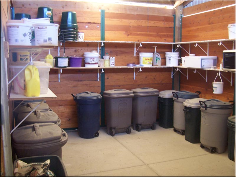 How to Organize Your Horse Feed Room